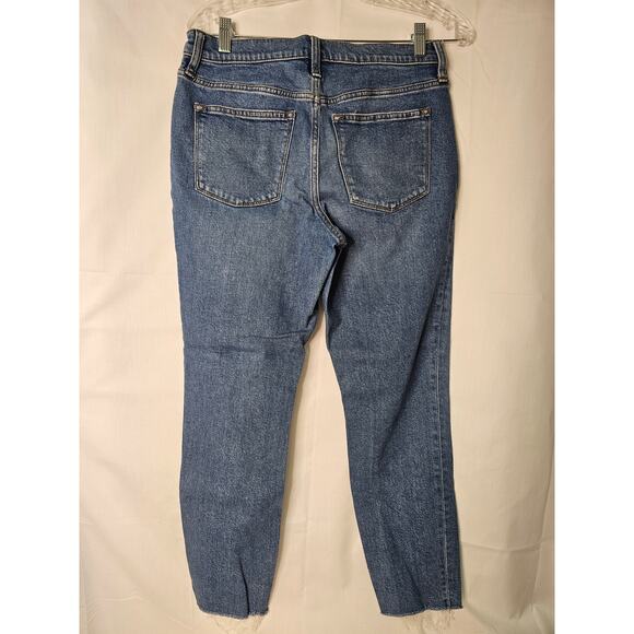 J.Crew 9" High-Rise Skinny All Day Stretch Jeans Size 28 BA787 Blue - Picture 5 of 9